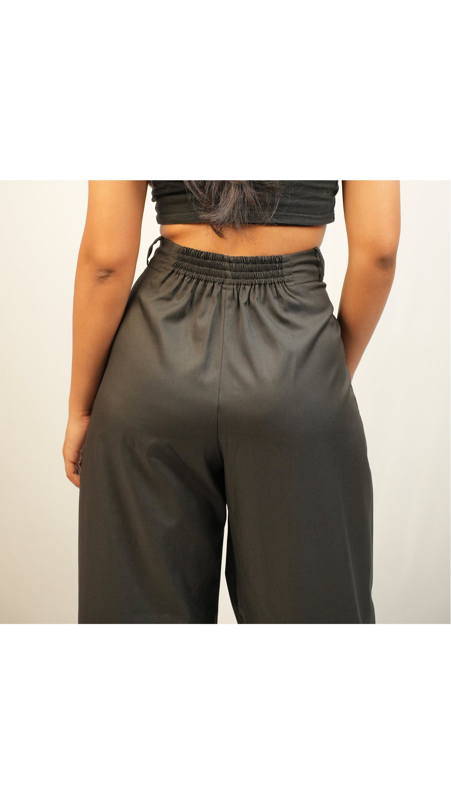 Wide Leg Trouser Black