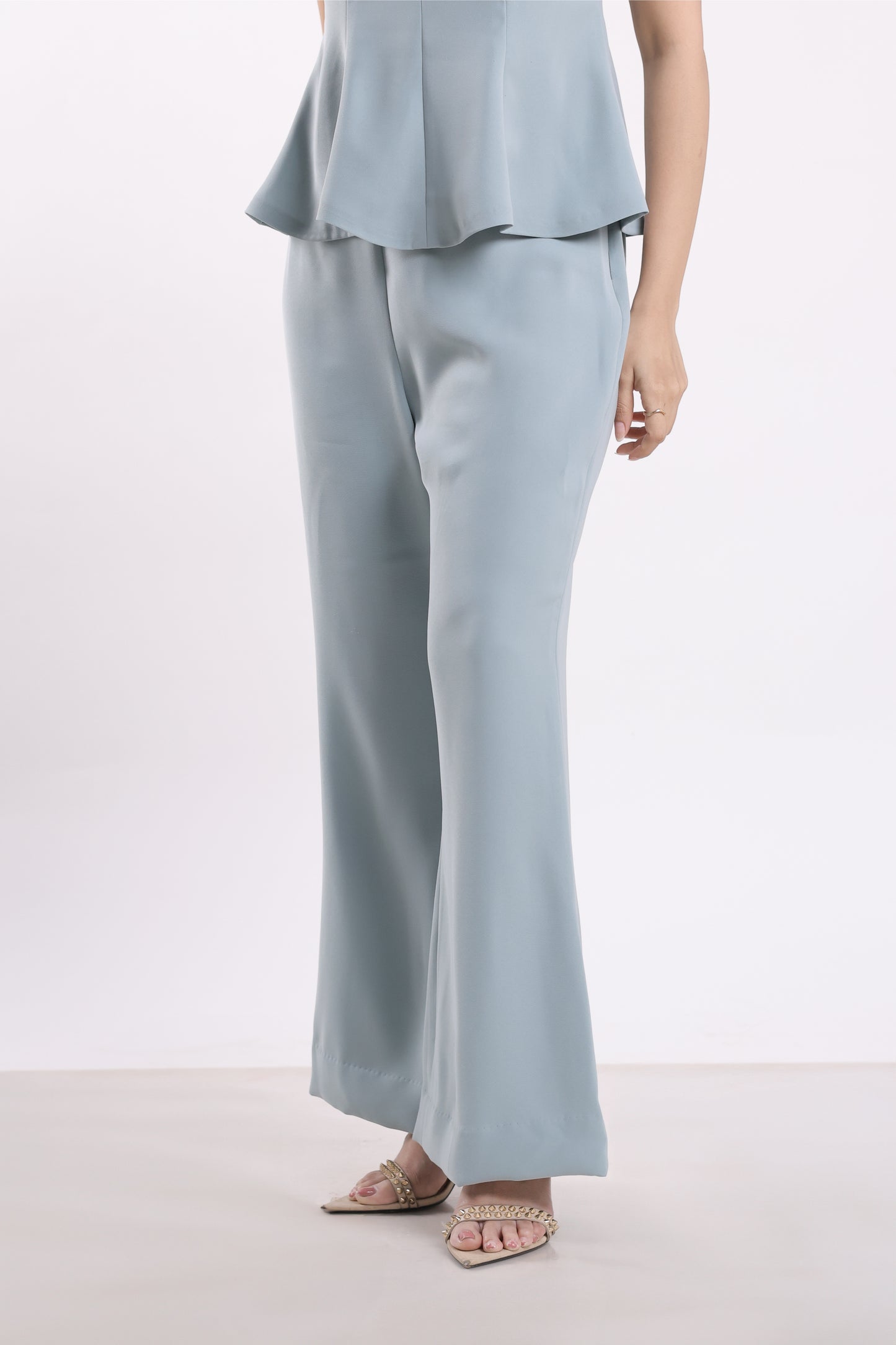 Frosted Sage Bell Bottoms