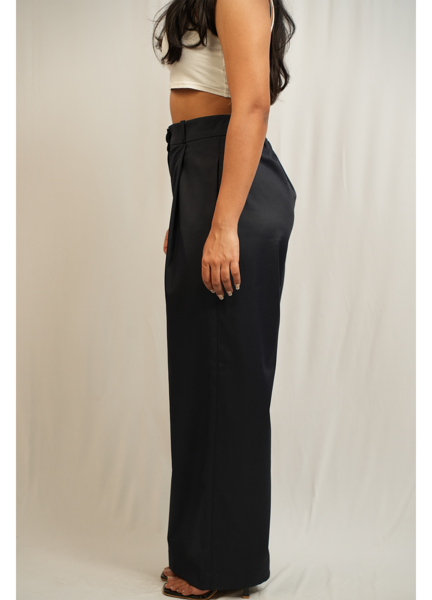 Wide Leg Trouser Blue