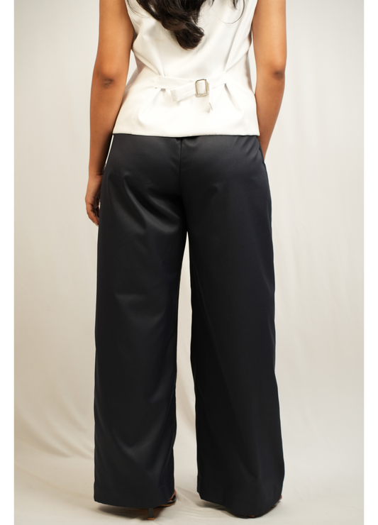 Wide Leg Trouser Blue