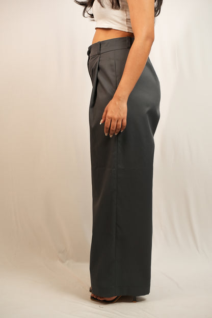 Wide Leg Trouser grey