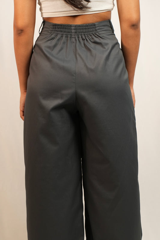 Wide Leg Trouser grey